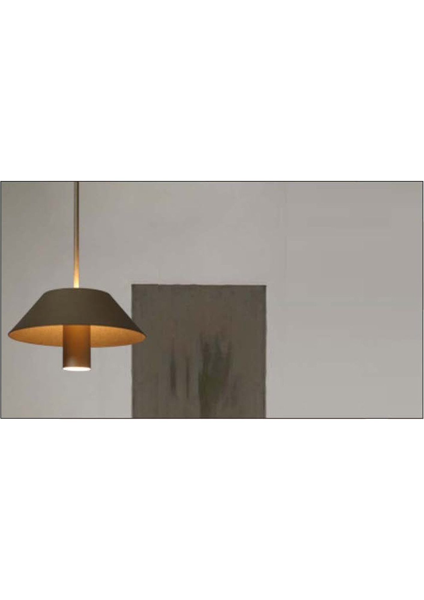 Beyond Lights - Brass Pendant Lamp- GL